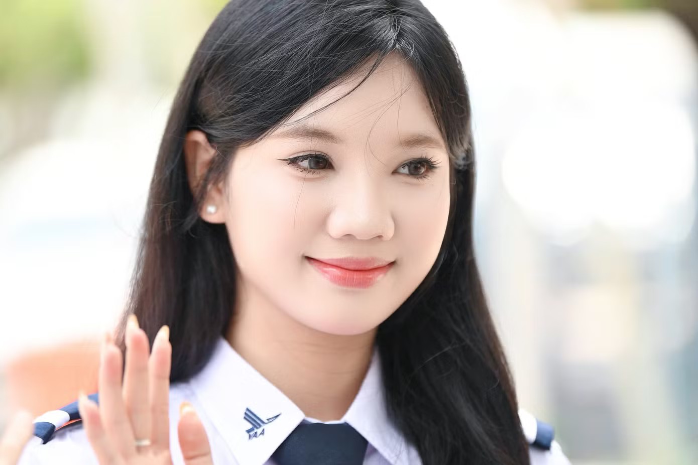 Nhiều gương mặt thu hút bởi vẻ tươi tắn, trong trẻo.