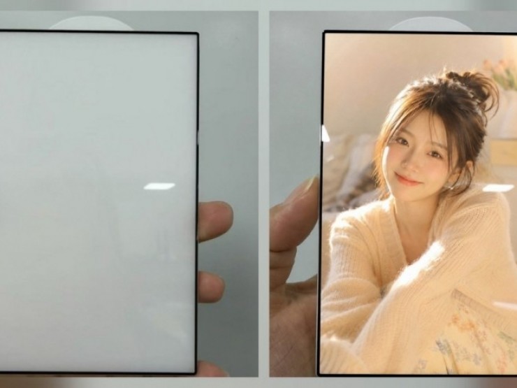 Kính cường lực Galaxy Z Fold 8 Wide hé lộ thiết kế màn hình độc lạ