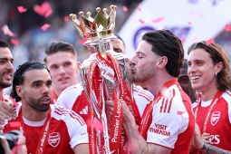 Bảng xếp hạng chung cuộc Ngoại hạng Anh: Arsenal lên đỉnh, Tottenham thoát hiểm