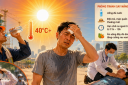 Nắng nóng như đổ lửa kéo dài, bác sĩ cảnh báo nguy cơ sốc nhiệt, tổn thương não
