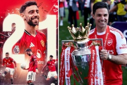Fernandes liệu có dính "lời nguyền Gerrard", Arteta & dàn HLV Tây Ban Nha gây sốt (Clip 1 phút)