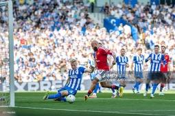 Kết quả bóng đá Brighton - MU: Rực rỡ kỷ lục Fernandes, tưng bừng ngày hạ màn (Ngoại hạng Anh)