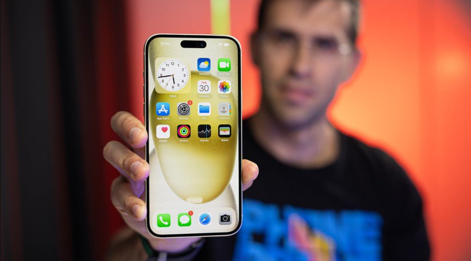 iPhone 15 Plus.