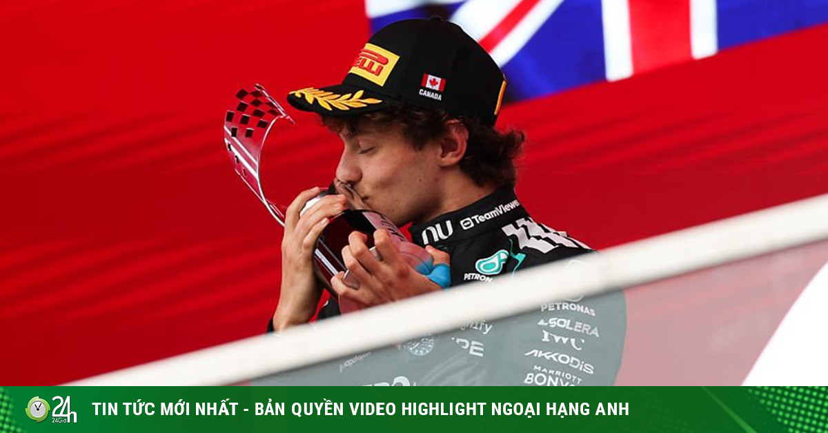 Đua xe F1, Canadian GP: Antonelli 19 tuổi thắng chặng thứ tư liên tiếp, Russell cay đắng