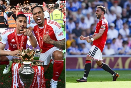 Arsenal bội thu 200 triệu bảng, MU nhảy vọt về tiền thưởng Ngoại hạng Anh 2025/26
