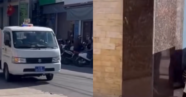 Nam sinh Nghệ An ngủ quên ngày thi lớp 10, công an dùng xe chuyên dụng mở đường