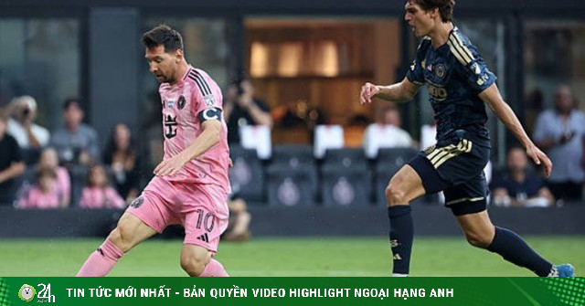Video bóng đá Inter Miami - Philadelphia Union: Rượt đuổi 8 bàn ngay trong hiệp 1 (MLS)