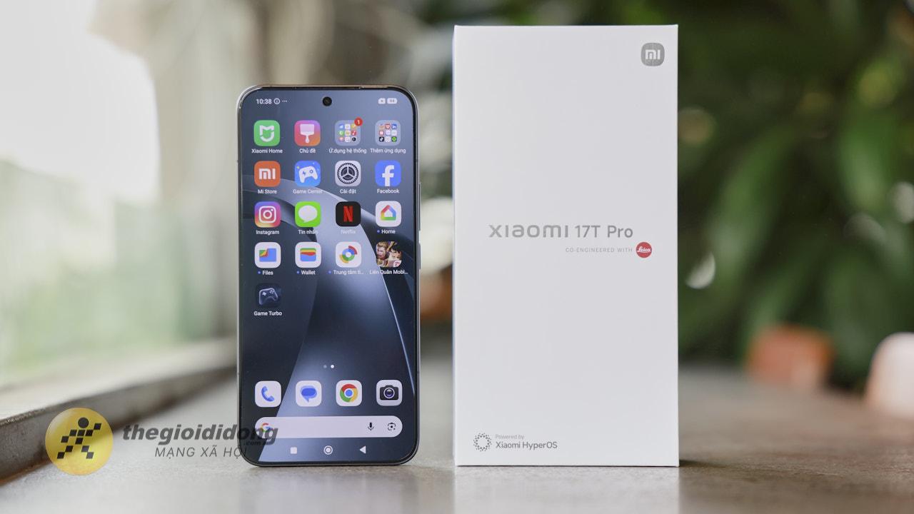 Xiaomi 17T Pro đầu tiên tại Thế Giới Di Động.