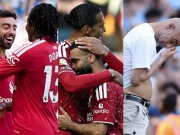 Ngoại hạng Anh hạ màn: Fernandes phá kỷ lục của De Bruyne, Salah & Pep bật khóc nức nở
