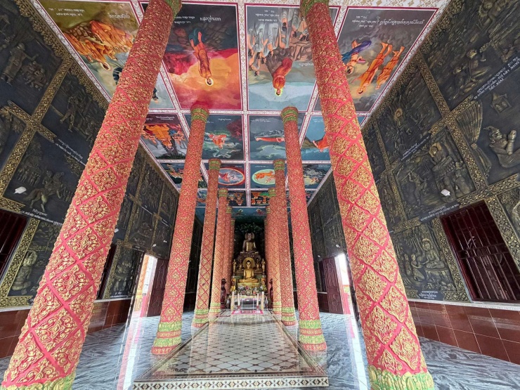Chánh điện chùa&nbsp;Serey Meang Kol Sa Kor.