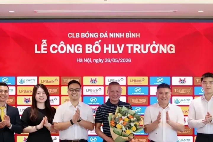 Ninh Bình FC chính thức bổ nhiệm HLV Chu Đình Nghiêm