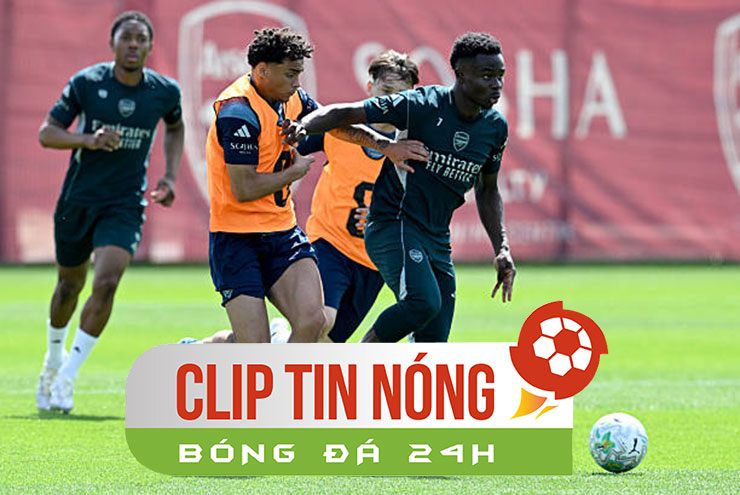 Arsenal luyện phản công chờ hạ PSG, HLV tuyển TBN nói cứng vụ không gọi cầu thủ Real (Clip tin nóng)