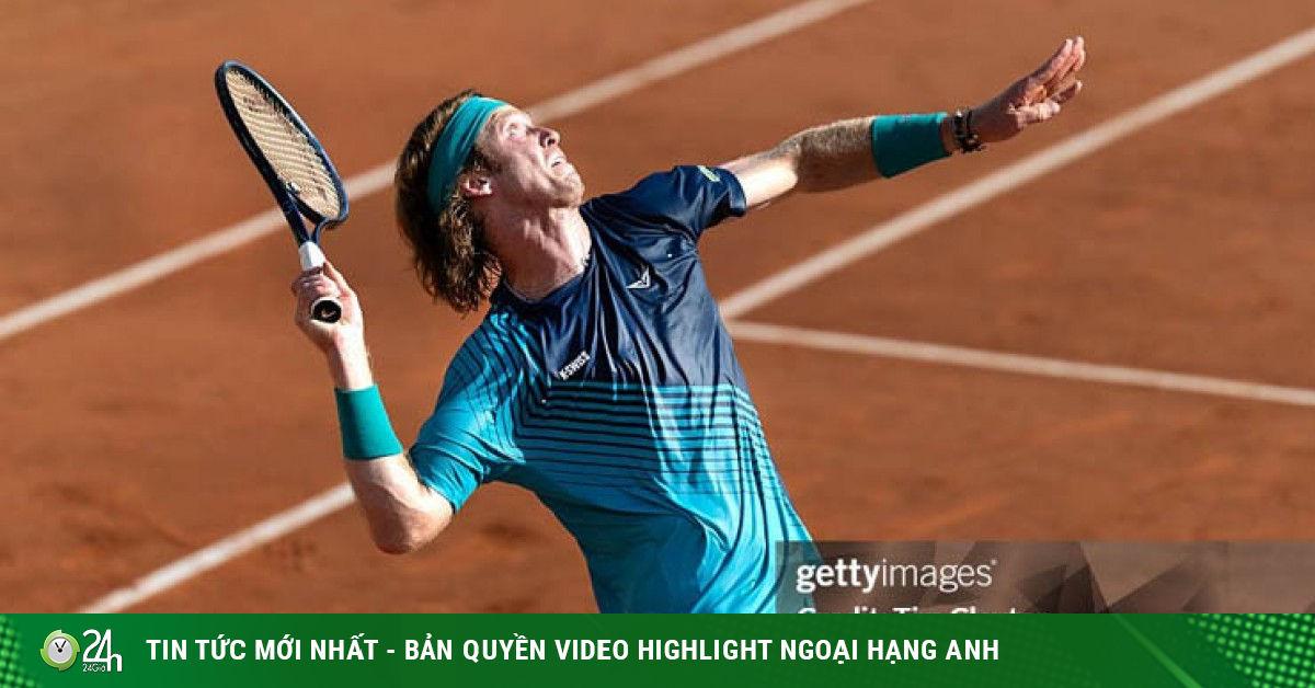 Hấp dẫn Roland Garros: Rublev và Shelton phô diễn đẳng cấp, lão tướng Monfils thua đau