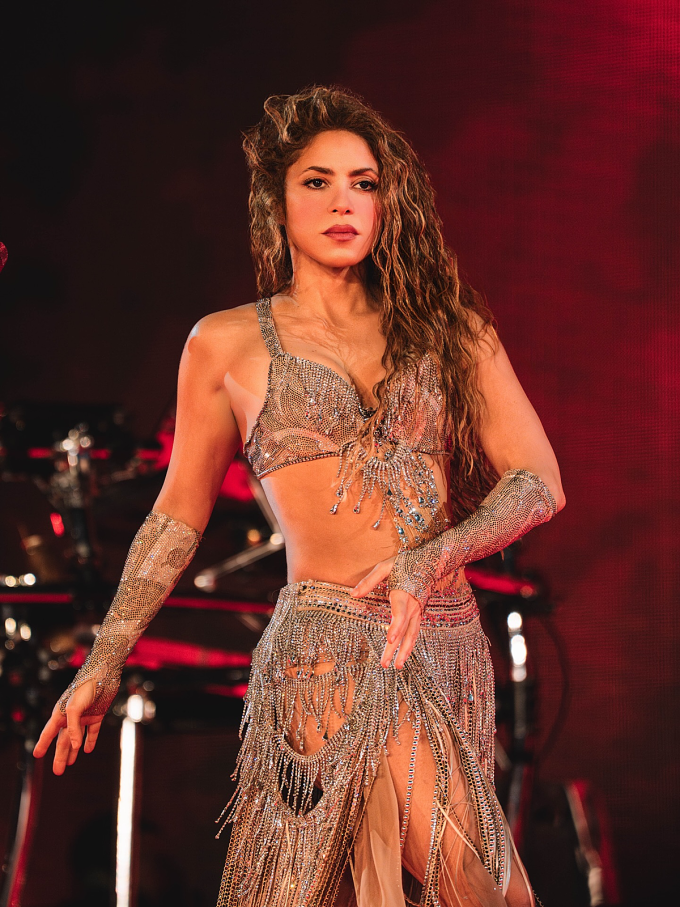 Shakira trong chuyến lưu diễn tại Mexico tháng 8/2025. Ảnh: Instagram Shakira