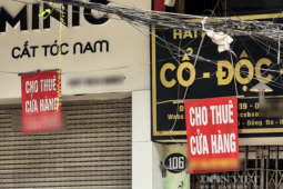 Sau những tấm biển cho thuê dày đặc ở phố trung tâm Hà Nội
