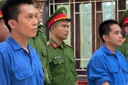 Hai tên cướp ngân hàng táo tợn ở Gia Lai lãnh án 56 năm tù