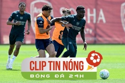 Arsenal luyện phản công chờ hạ PSG, HLV tuyển TBN nói cứng vụ không gọi cầu thủ Real (Clip tin nóng)