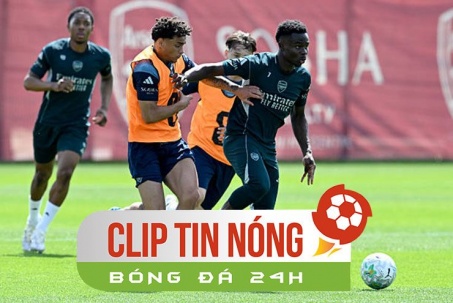 Arsenal luyện phản công chờ hạ PSG, HLV tuyển TBN nói cứng vụ không gọi cầu thủ Real (Clip tin nóng)