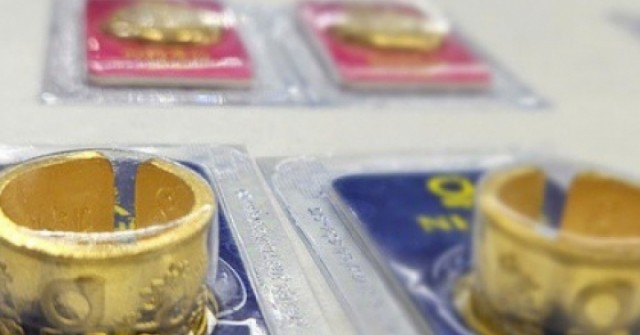 Sáng 26-5, giá vàng miếng SJC giảm trở lại