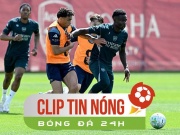 Arsenal luyện phản công chờ hạ PSG, HLV tuyển TBN nói cứng vụ không gọi cầu thủ Real (Clip tin nóng)