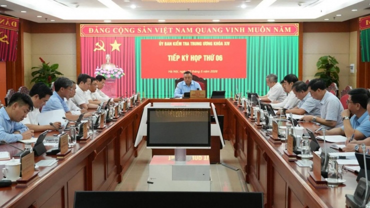 Toàn cảnh Kỳ họp thứ 6 của Ủy ban Kiểm tra Trung ương, tháng 5/2026.