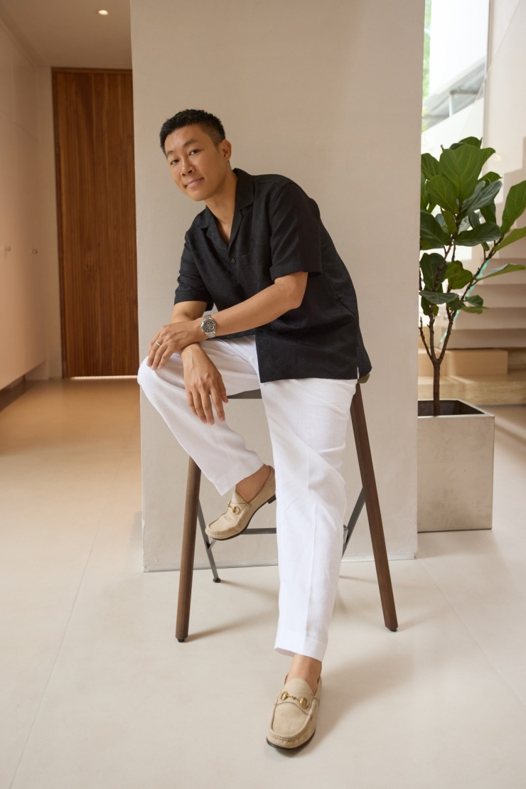 Không gian sống của Hugh Lê