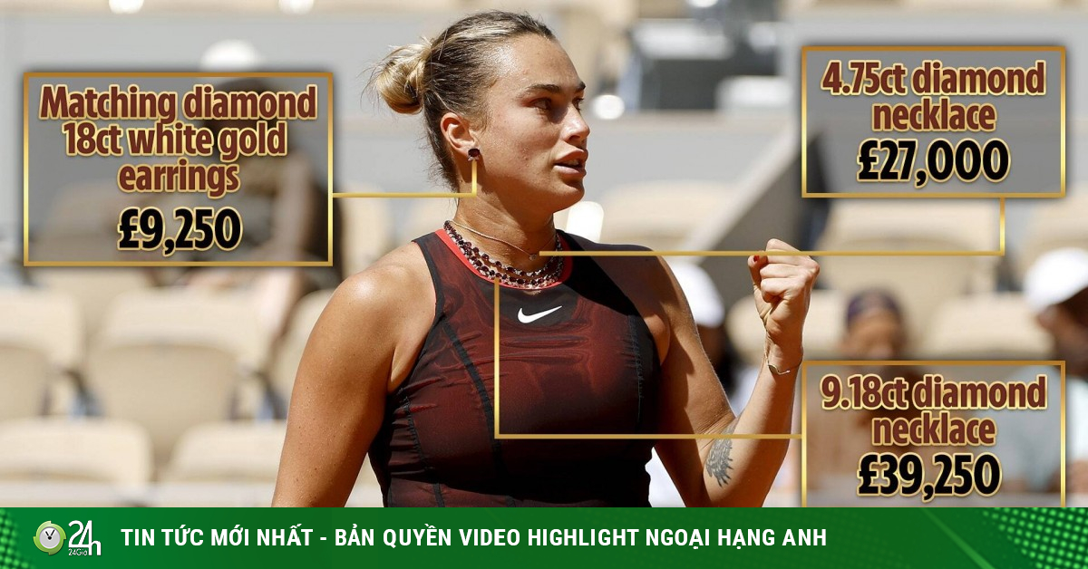 Sabalenka dát 2,7 tỷ đồng lên người, hóa "Nữ hoàng xuyên thấu" ở Roland Garros