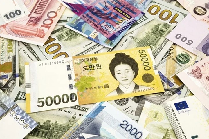 Won là đơn vị tiền tệ của Hàn Quốc. (Ảnh: YONHAP)