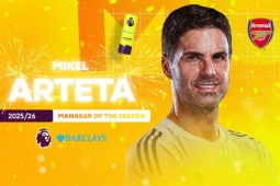 Tin mới nhất bóng đá sáng 27/5: Arteta xuất sắc nhất Ngoại hạng Anh, loạn tin Maresca về Man City