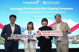 Traveloka hợp tác cùng Resorts World Sentosa mang đến hệ sinh thái trải nghiệm giải trí tích hợp cho du khách Đông Nam Á