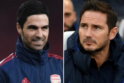 Lampard bất ngờ vượt Arteta, thành HLV xuất sắc nhất bóng đá Anh