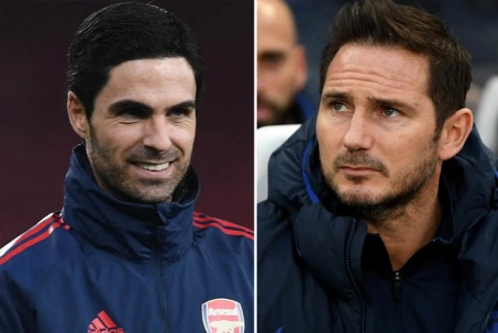 Lampard bất ngờ vượt Arteta, thành HLV xuất sắc nhất bóng đá Anh