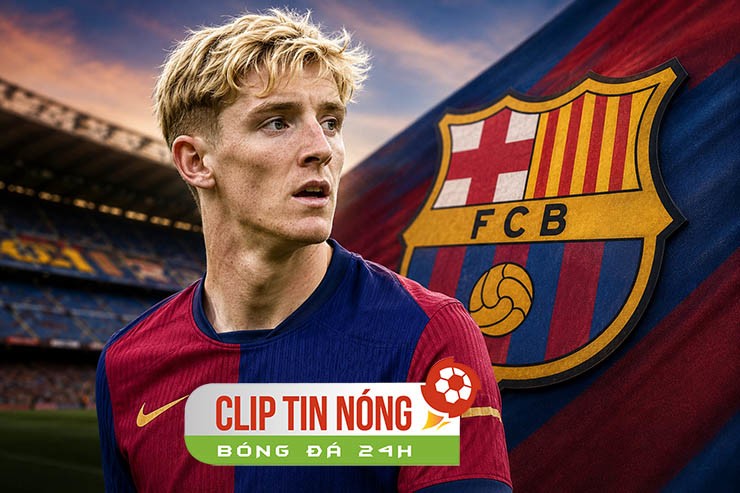 Barcelona sáng cửa chiêu mộ Anthony Gordon