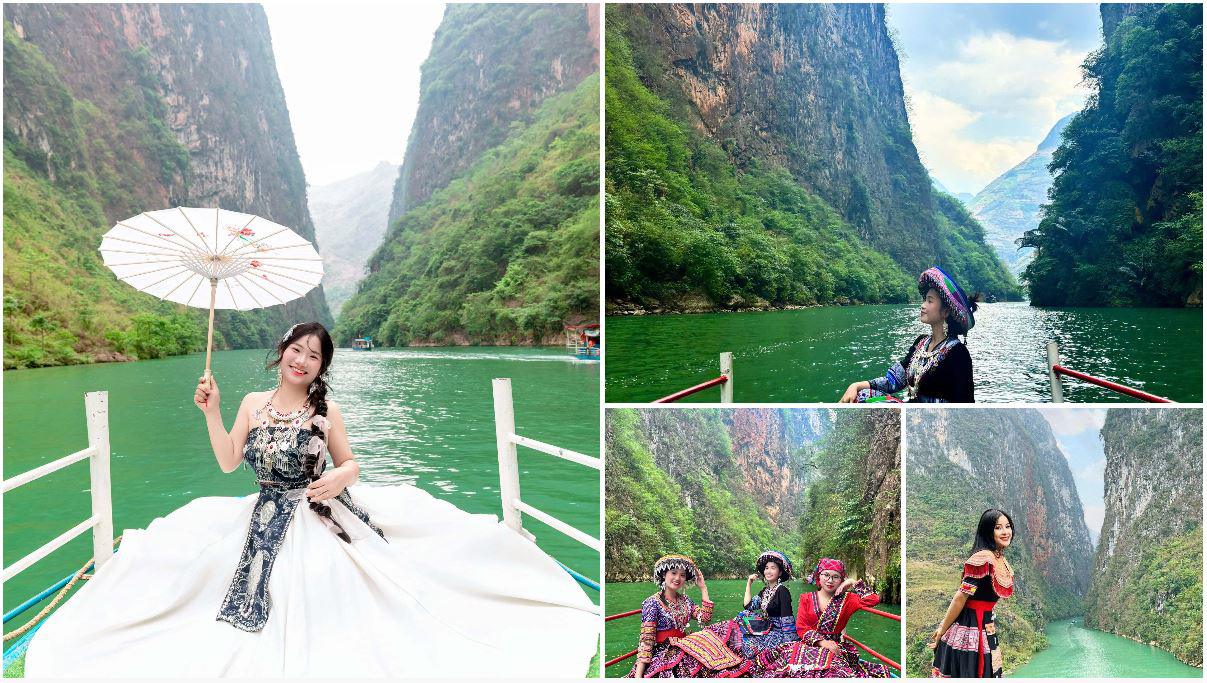 Hẻm vực Tu Sản, một “kỳ quan giữa đại ngàn”, nơi dòng Nho Quế len lỏi, được ghi nhận là hẻm vực sâu nhất Đông Nam Á với vách đá cao gần 900m.