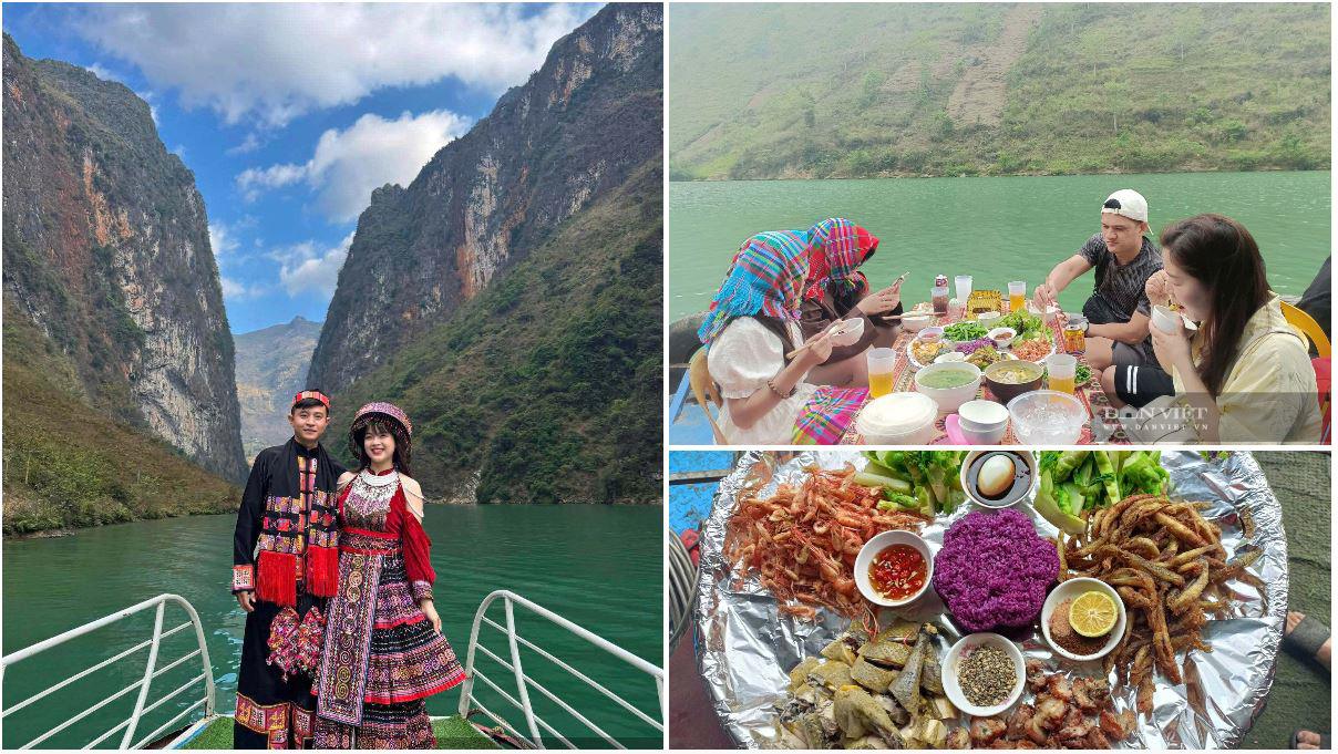 Mỗi hành trình kéo dài khoảng 1 giờ 30 phút, đưa du khách lướt nhẹ giữa lòng hẻm vực, nơi ánh nắng khó chạm tới và không khí luôn mát lạnh. Bên cạnh đó, du khách còn có cơ hội thưởng thức những món ẩm thực đặc sắc do chính người dân địa phương chế biến, mang đậm hương vị vùng cao.