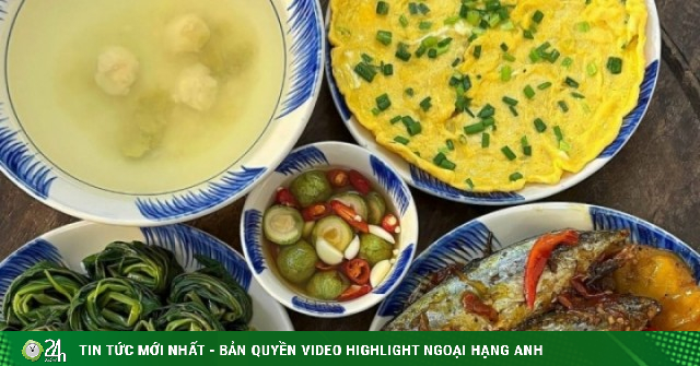 15 mâm cơm thanh mát cho ngày nắng nóng