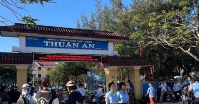 Hơn 18.000 thí sinh ở Huế thi vào lớp 10 THPT