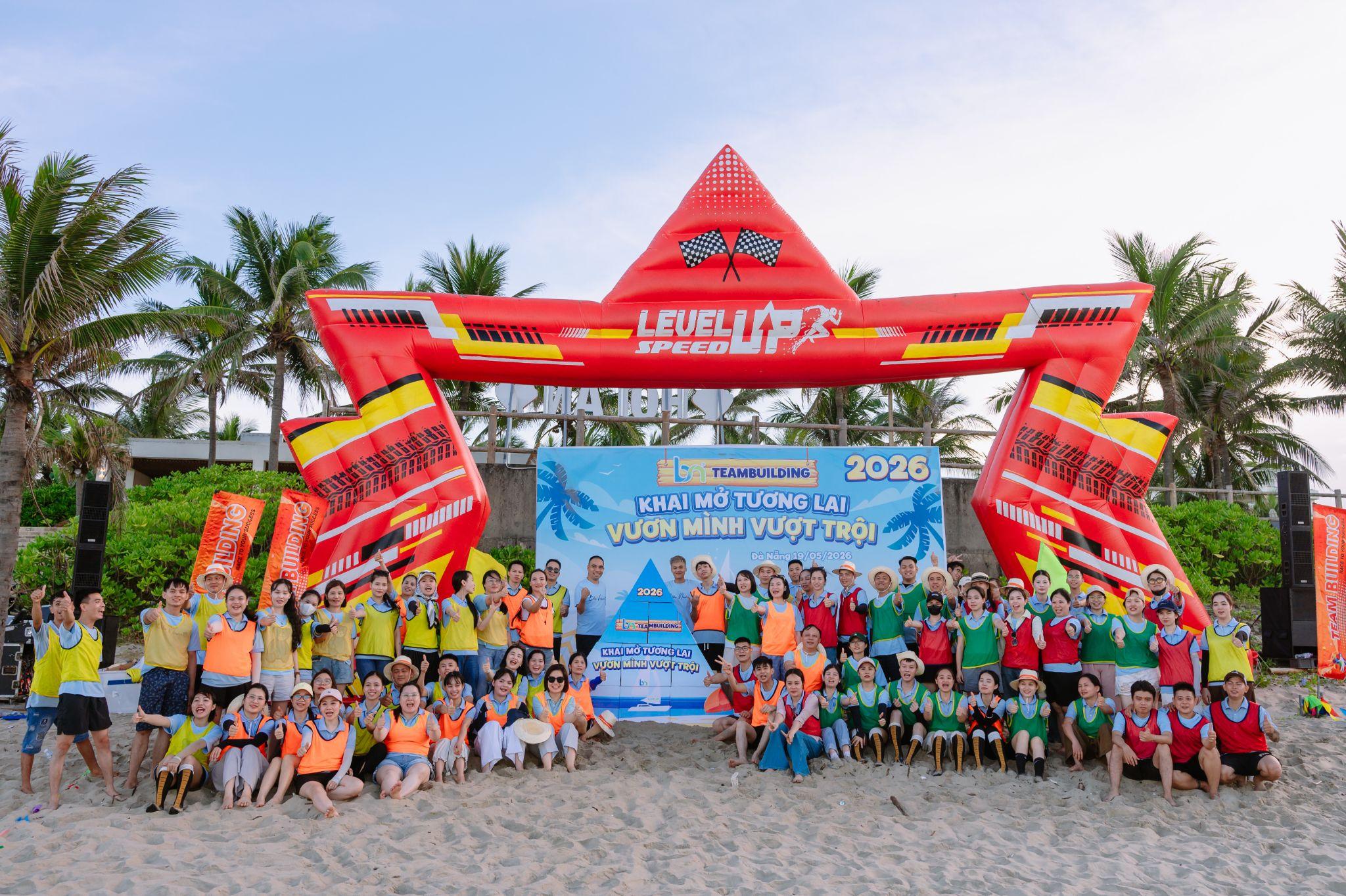 Hoạt động Team Building gắn kết tinh thần đồng đội