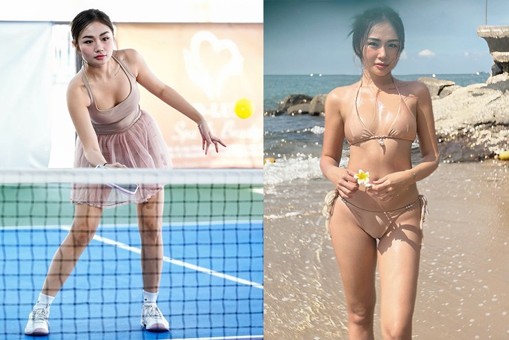 Hot girl Đan Thùy tự tin mặc bikini nhờ pickleball, quyết tâm lấy danh hiệu giải châu Á
