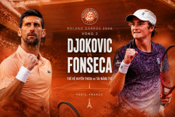 Tennis đỉnh cao Roland Garros: Djokovic đại chiến sao trẻ Fonseca, "truyền nhân Nadal" tạo bão