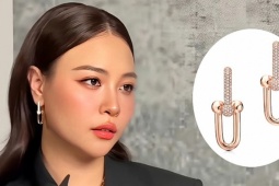 Đàm Thu Trang đeo trang sức kim cương hơn 4 tỷ đồng