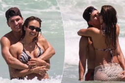 Jessica Alba và bạn trai quấn quýt không rời khi đi nghỉ mát