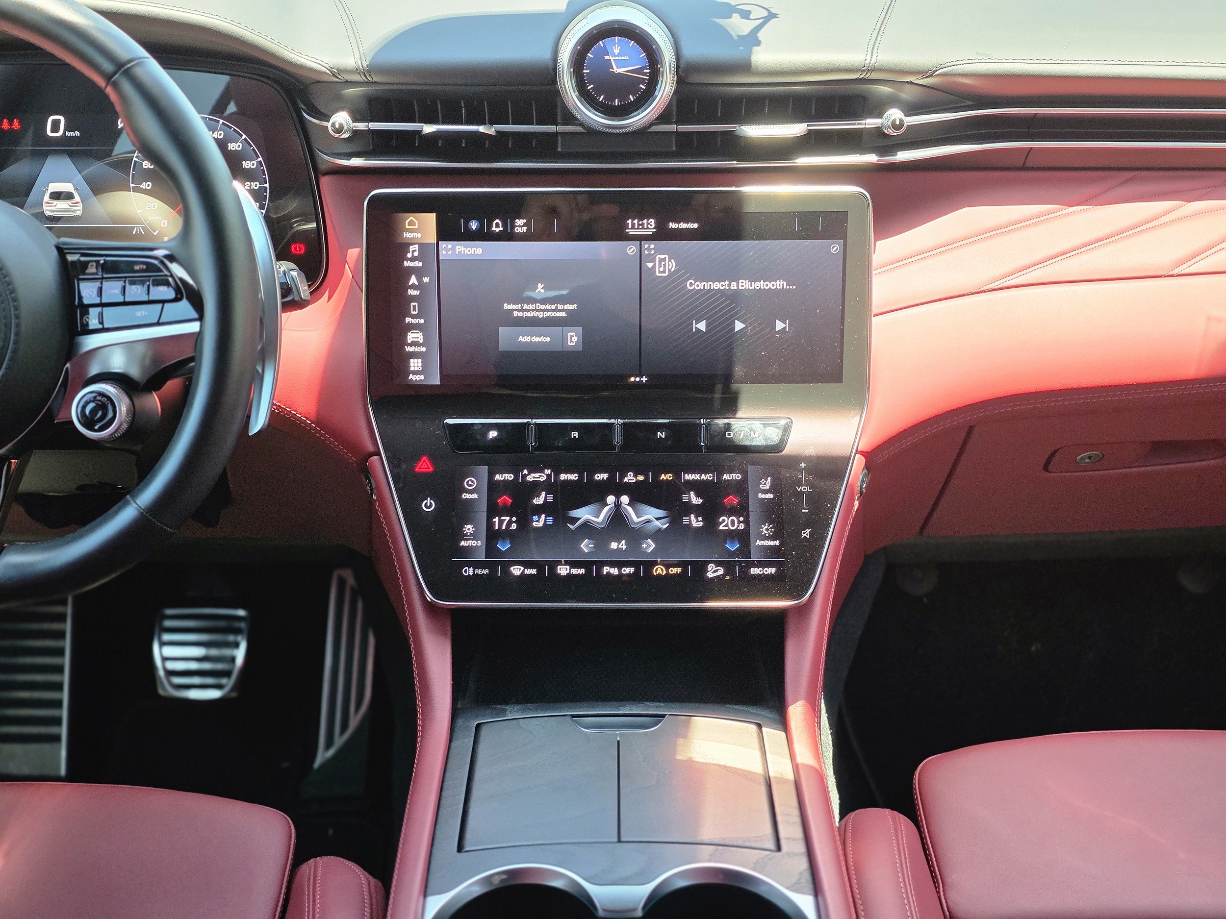 Maserati hợp tác độc quyền cùng Sonus faber thương hiệu âm thanh hi-end nổi tiếng của Ý.