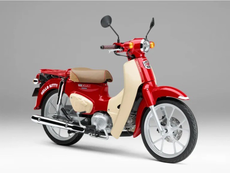 Honda giới thiệu Super Cub Hello Kitty, độ dễ thương khiến fan "đổ gục" - 1