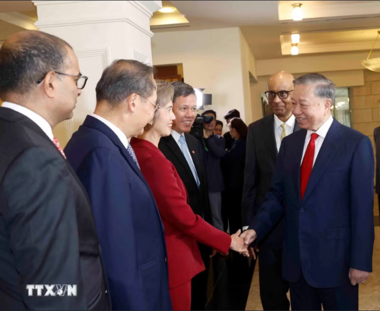 Lễ đón Tổng Bí thư, Chủ tịch nước Tô Lâm và Phu nhân thăm cấp Nhà nước Singapore - 5