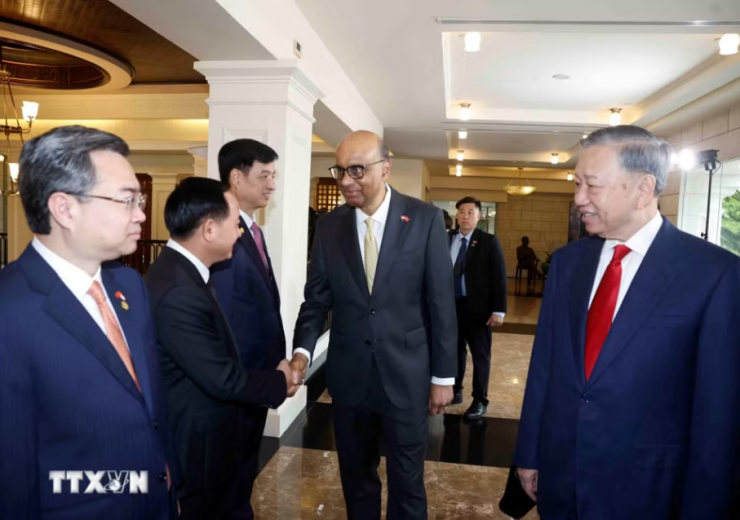 Lễ đón Tổng Bí thư, Chủ tịch nước Tô Lâm và Phu nhân thăm cấp Nhà nước Singapore - 8