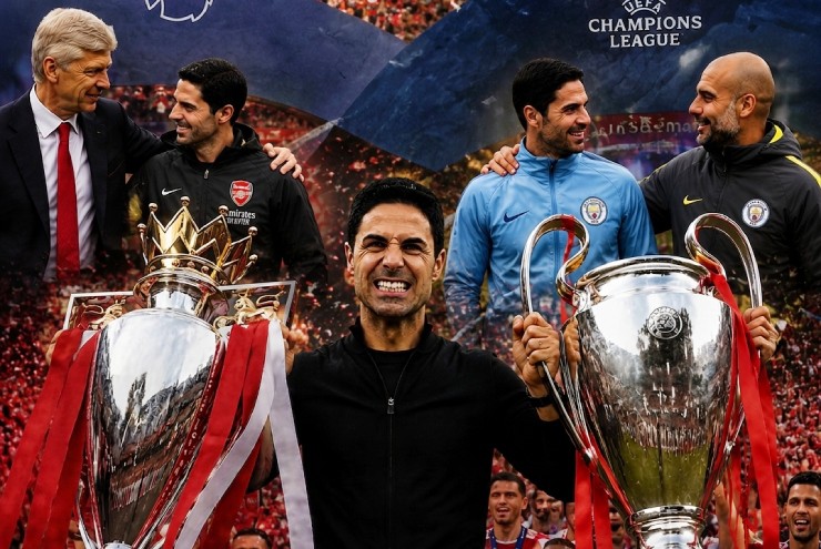 Arteta vô địch Cúp C1 sẽ chung mâm Wenger - Pep, NHA thành "mỏ vàng" của châu Âu (Clip 1 phút)