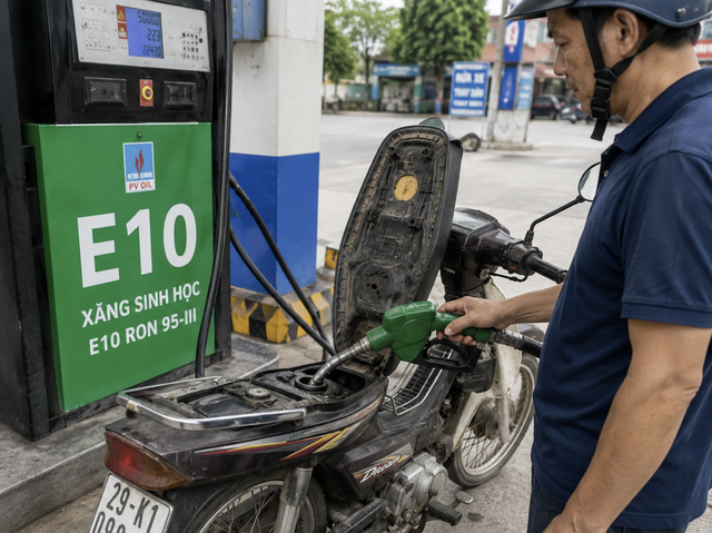 Xăng E10 sẽ được sử dụng phổ biến từ ngày 1/6 tới đây.