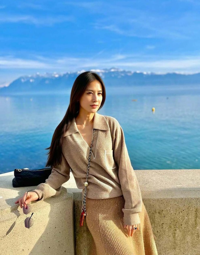 Huỳnh Thánh Y ở Thụy Sĩ. Ảnh: Instagram