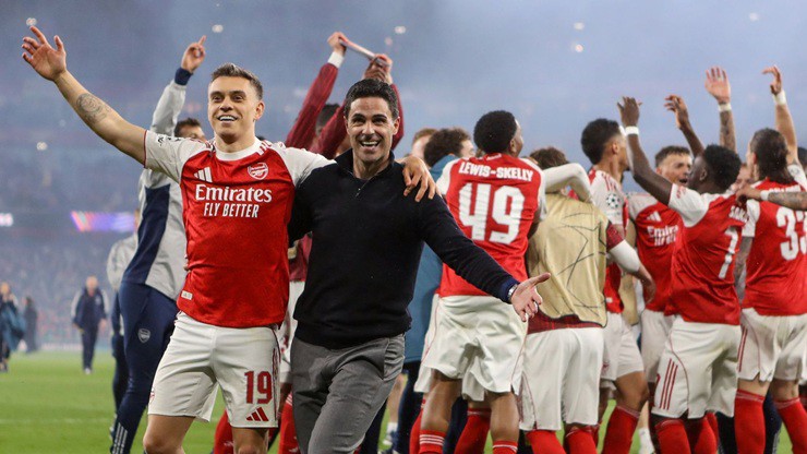 Các trụ cột Arsenal của Mikel Arteta rõ ràng phải “cày ải” nhiều hơn đáng kể so với PSG